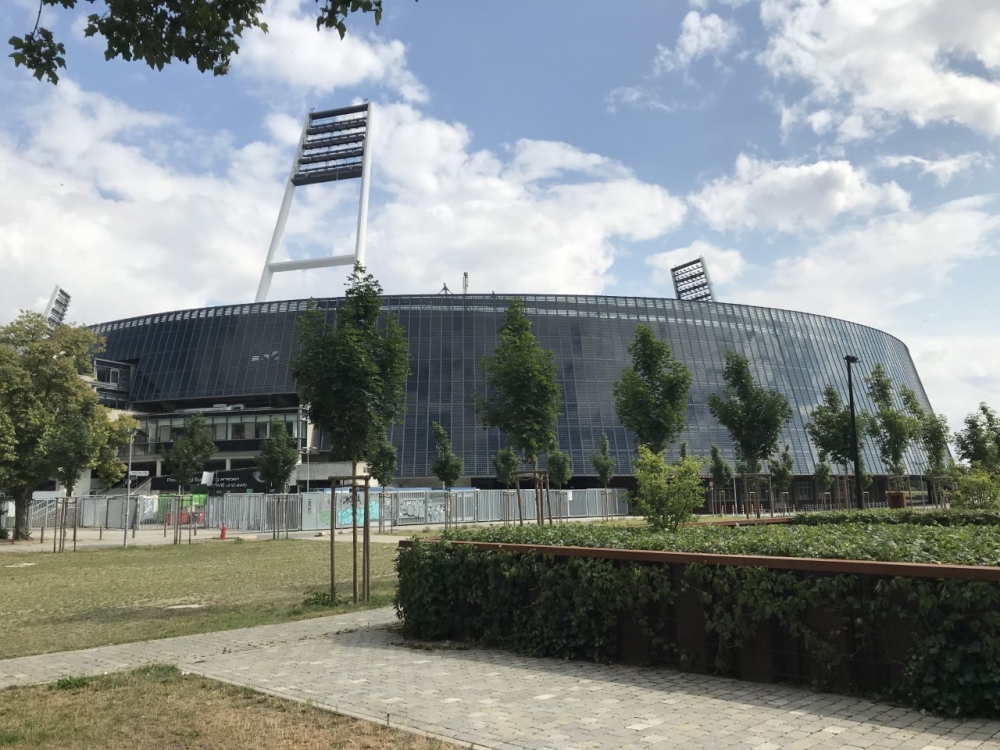 bananenflanke Werder Bremen stadion1